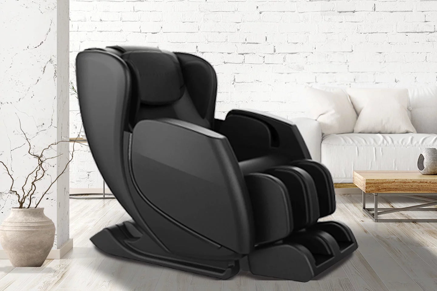 Revive Your Senses with the Black Revival Massage Chair